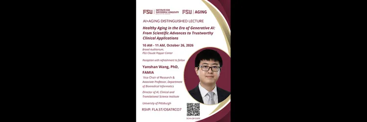 ISL DISTINGUISHED LECTURE: DR. YANSHAN WANG - HEALTHY AGING IN THE ERA OF GENERATIVE AI: FROM SCIENTIFIC ADVANCES TO TRUSTWORTHY CLINICAL APPLICATIONS