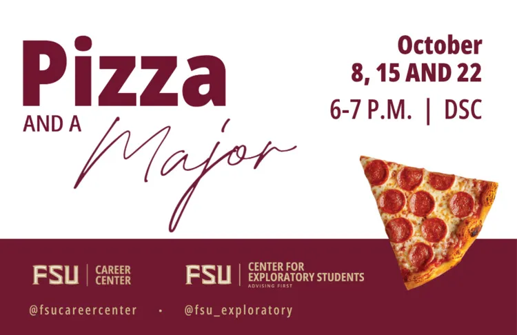 Pizza & a Major - Career Exploration & Planning
